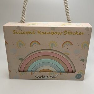 Silicone Rainbow Stacker - Pastel Colors